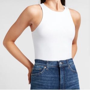 Abercrombie Two-Pack Double-Layered Seamless Fabric Open Back Cutout Bodysuits